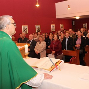 Misa zahvalnica u nanovo uređenoj kapeli svete Ane na Kalvariji (Karlovac)